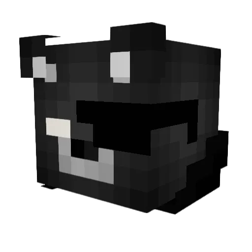 mczz09 Minecraft avatar head, 3D render