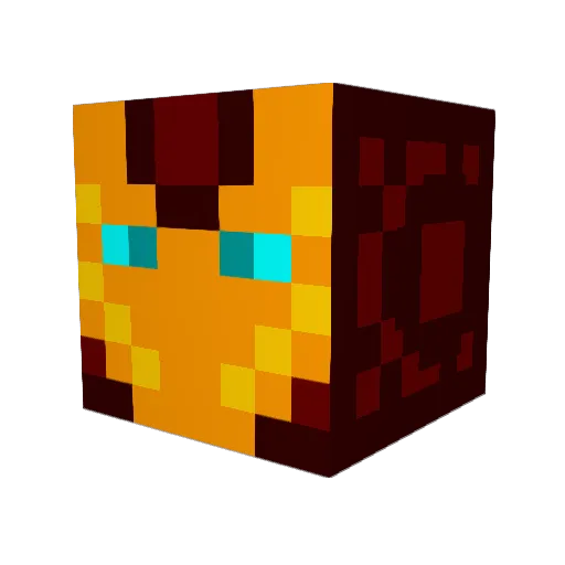 md73 Minecraft avatar head, 3D render