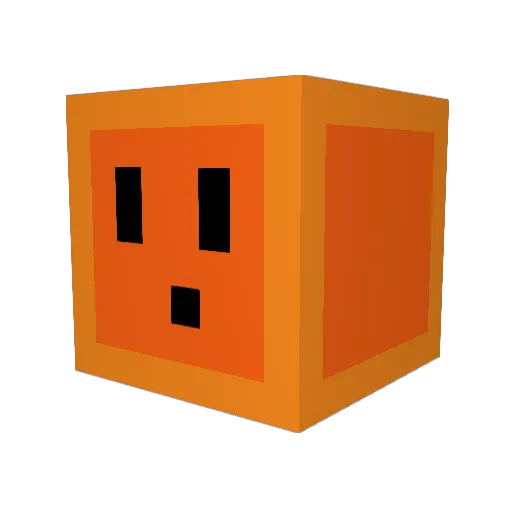 md_5 Minecraft avatar head, 3D render