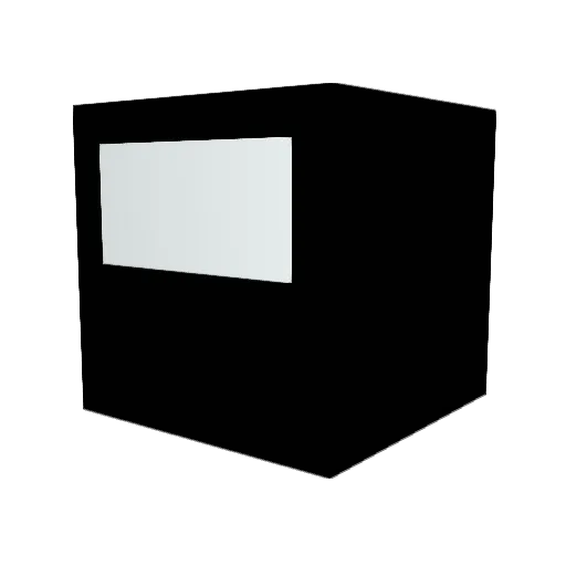 md_cccx_vii Minecraft avatar head, 3D render