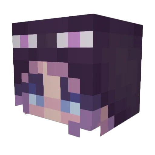 mdae2000 Minecraft avatar head, 3D render