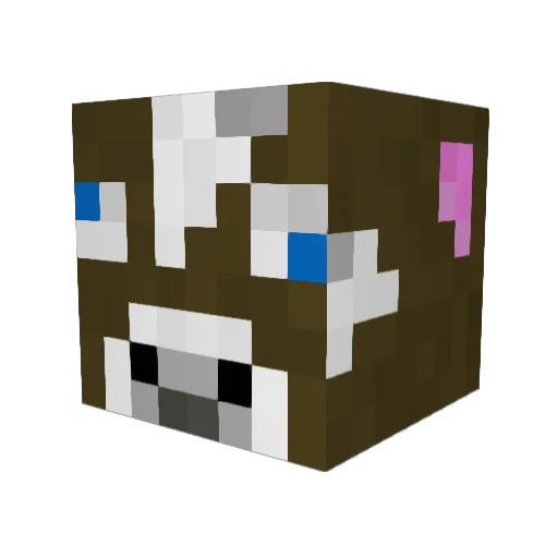 mdemille19 Minecraft avatar head, 3D render