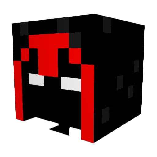 mdew9 Minecraft avatar head, 3D render