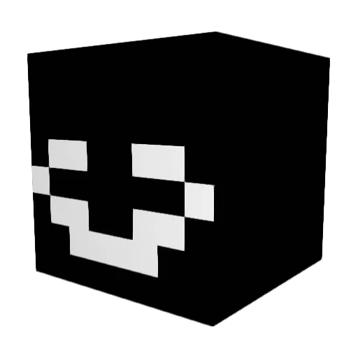 mdip Minecraft avatar head, 3D render