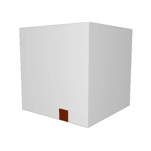mdog5858 Minecraft avatar head, 3D render