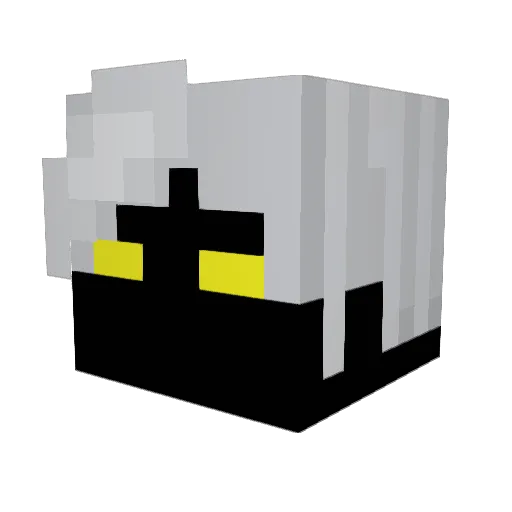 mdogdavinci Minecraft avatar head, 3D render