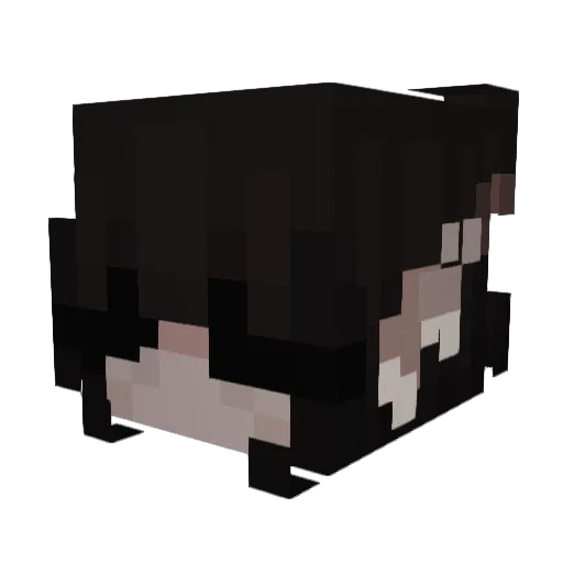 mdsi Minecraft avatar head, 3D render