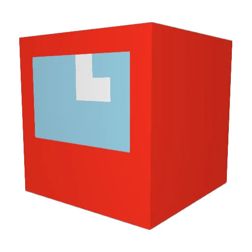 mdubbz50 Minecraft avatar head, 3D render