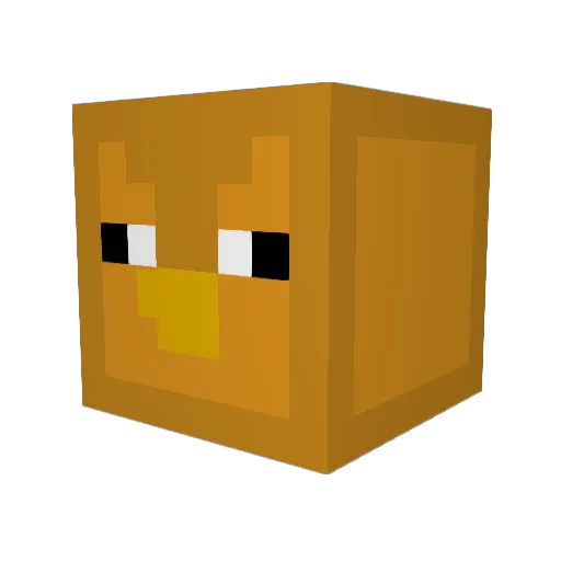 mdw12345 Minecraft avatar head, 3D render