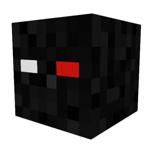 meIee_main1 Minecraft avatar head, 3D render