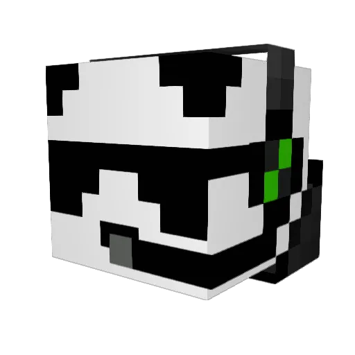 me_names_Jeff Minecraft avatar head, 3D render