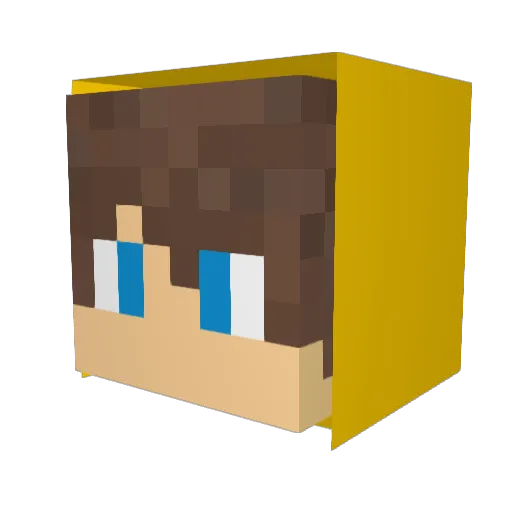 meadeh19 Minecraft avatar head, 3D render