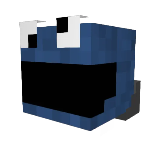 meadowbrook17 Minecraft avatar head, 3D render
