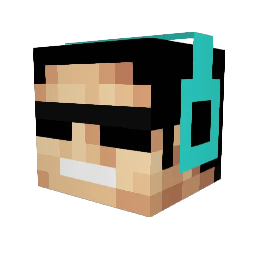 meatball_321 Minecraft avatar head, 3D render