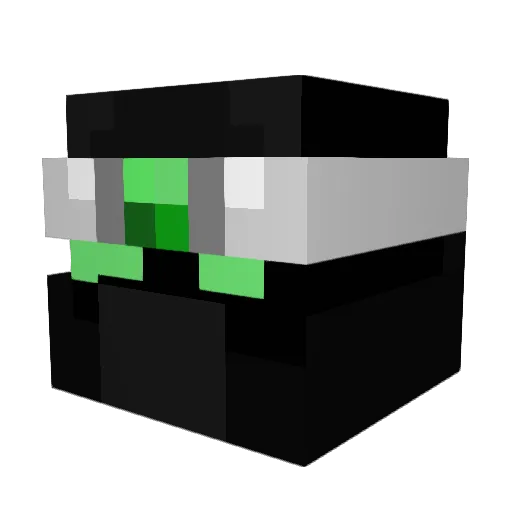 meatbowle Minecraft avatar head, 3D render
