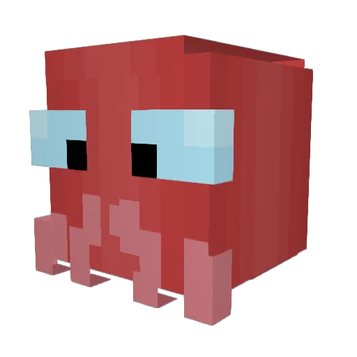 meatweek Minecraft avatar head, 3D render