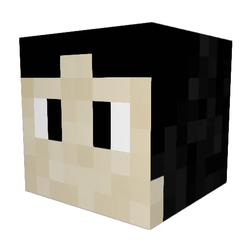 mechatronicnorth Minecraft avatar head, 3D render