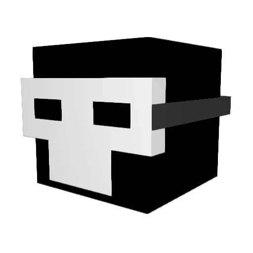 mecho12342 Minecraft avatar head, 3D render