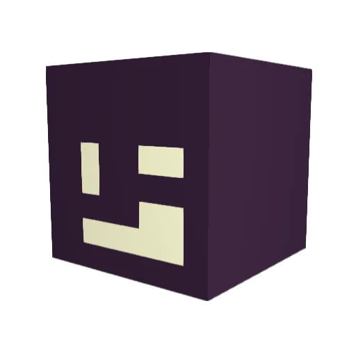medboom Minecraft avatar head, 3D render