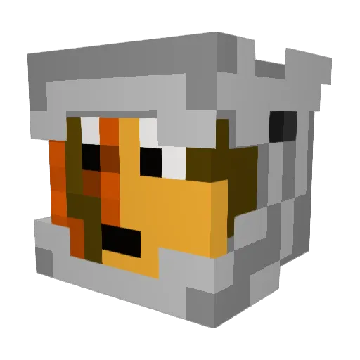 medic551 Minecraft avatar head, 3D render