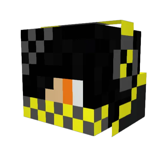 medikopter117 Minecraft avatar head, 3D render