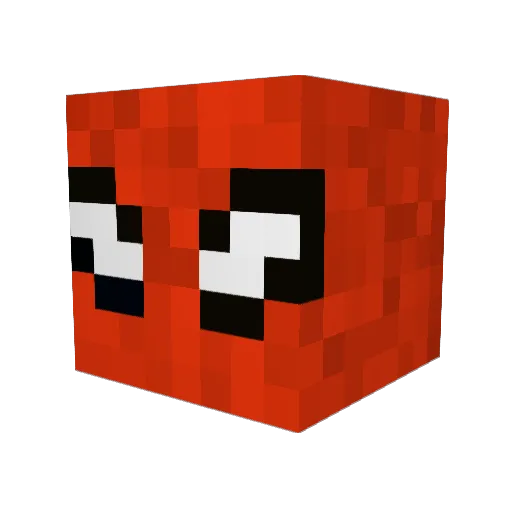 medox1 Minecraft avatar head, 3D render