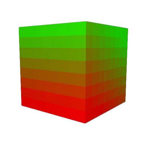 medude101 Minecraft avatar head, 3D render
