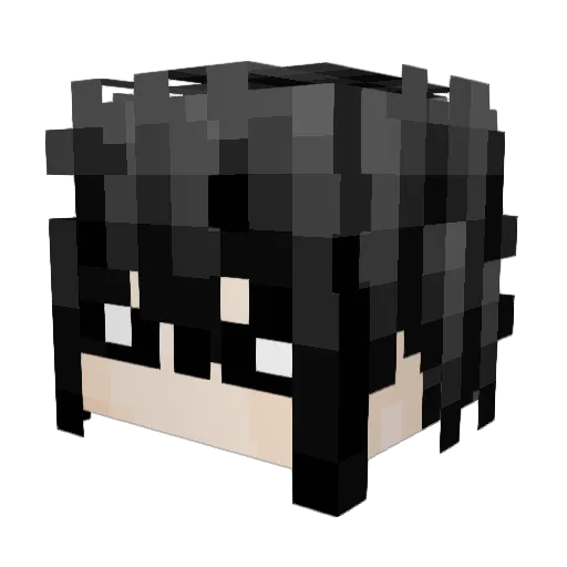 medved69 Minecraft avatar head, 3D render