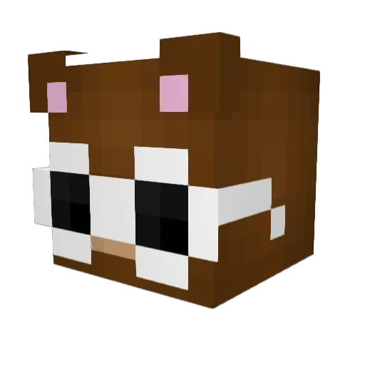 medvedSo2 Minecraft avatar head, 3D render