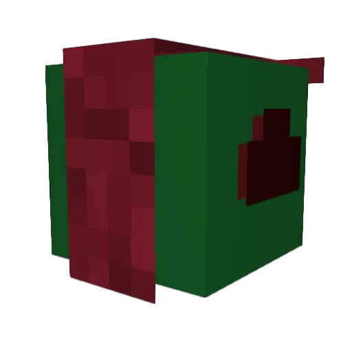 meechtrius Minecraft avatar head, 3D render