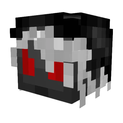 meeem624 Minecraft avatar head, 3D render