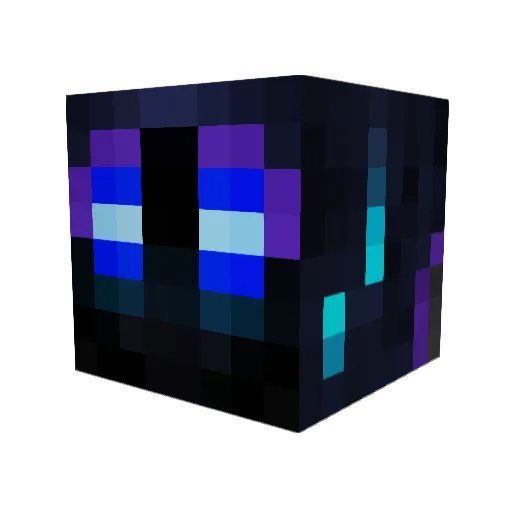 meekaale Minecraft avatar head, 3D render