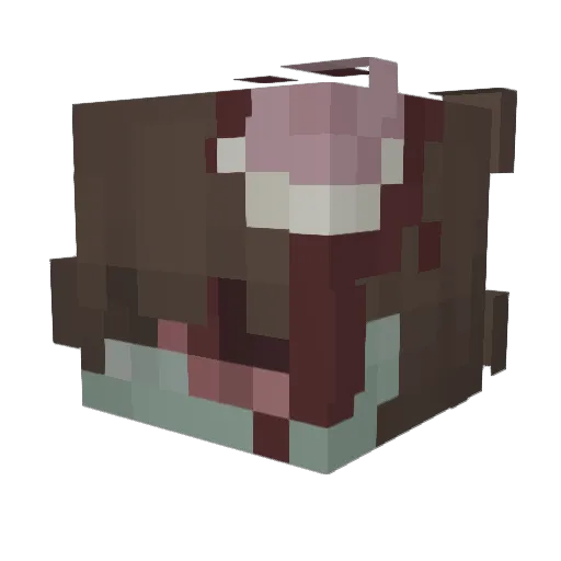 meekis5 Minecraft avatar head, 3D render