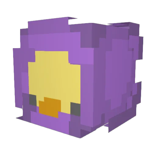 meekuu Minecraft avatar head, 3D render