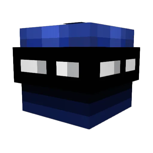 meep22 Minecraft avatar head, 3D render