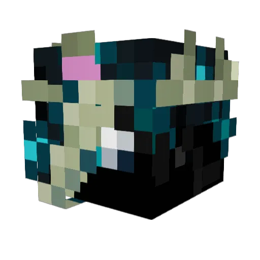 meerk4_t Minecraft avatar head, 3D render