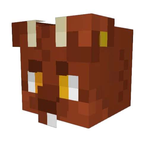 meerkat004 Minecraft avatar head, 3D render