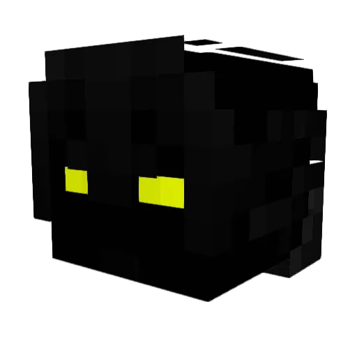 mefedrooon Minecraft avatar head, 3D render