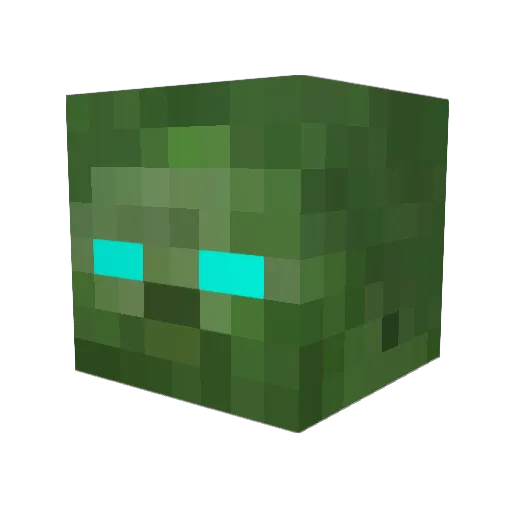 mega_marw2 Minecraft avatar head, 3D render