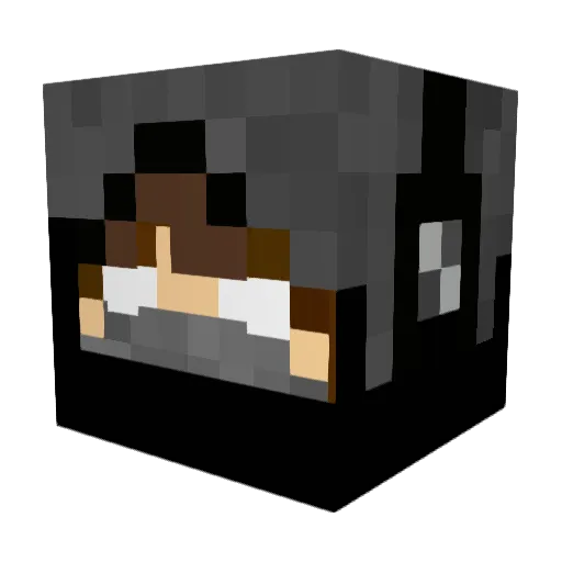 megabomber4 Minecraft avatar head, 3D render