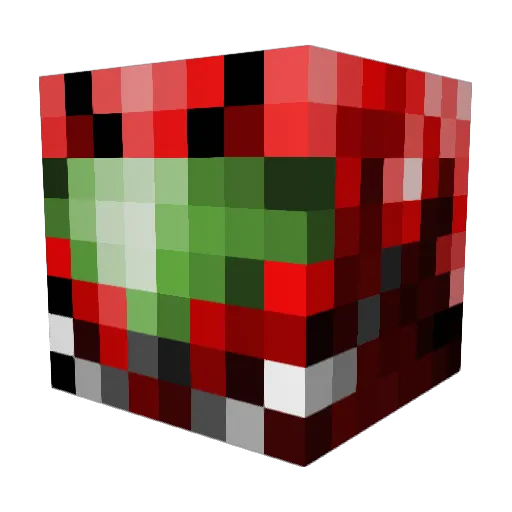 megacheeto Minecraft avatar head, 3D render