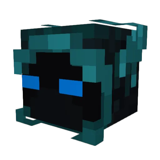 megadino8 Minecraft avatar head, 3D render
