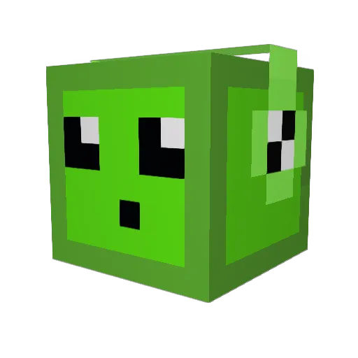 megagarchomp Minecraft avatar head, 3D render