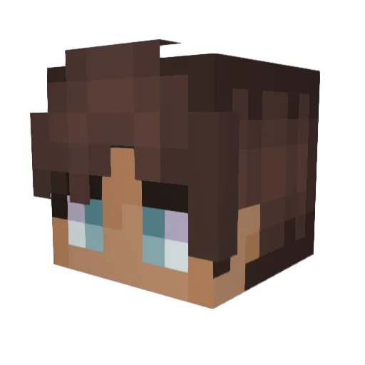 megahulk3065 Minecraft avatar head, 3D render