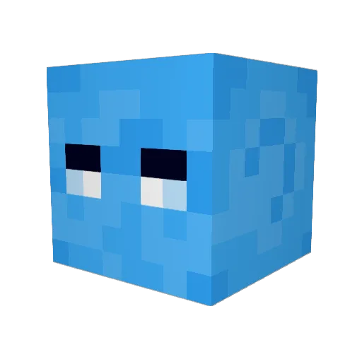 megajaybomb Minecraft avatar head, 3D render