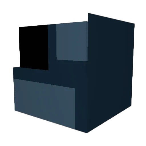 megalol535 Minecraft avatar head, 3D render