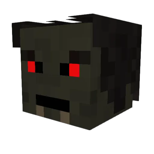 megaminer1994 Minecraft avatar head, 3D render