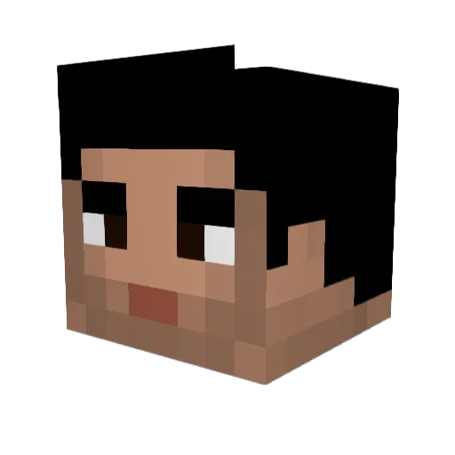megaminnar11 Minecraft avatar head, 3D render