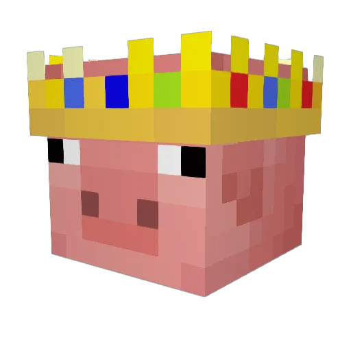 megamixer4980 Minecraft avatar head, 3D render