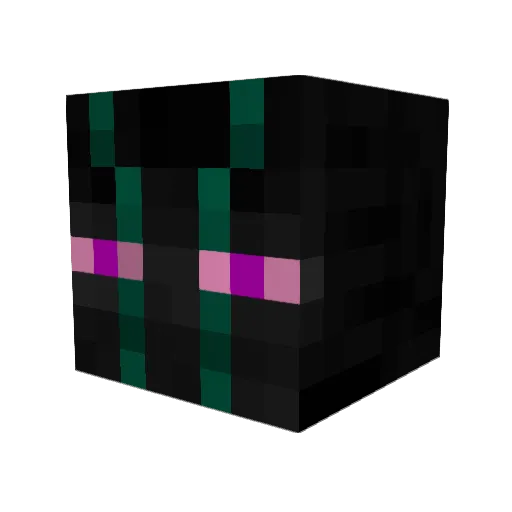 megamoenz Minecraft avatar head, 3D render